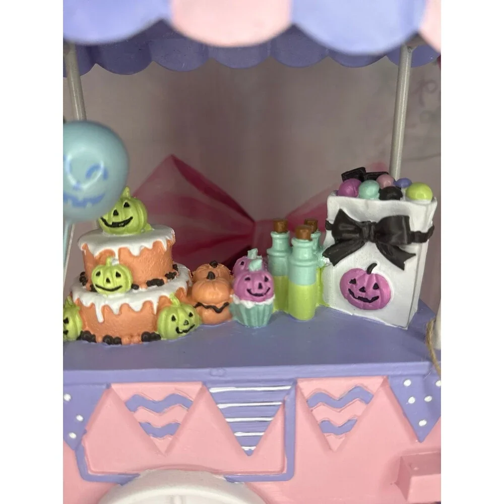 Goblin and Ghoul Summerween Pink Halloween  Dessert Stand